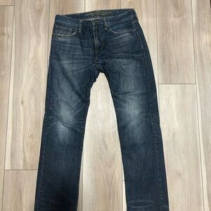American Eagle Outfitters Dark Blue Slim Straight Jeans